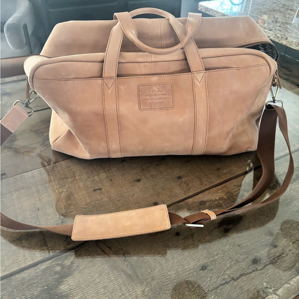 Tan Leather Men's Bag